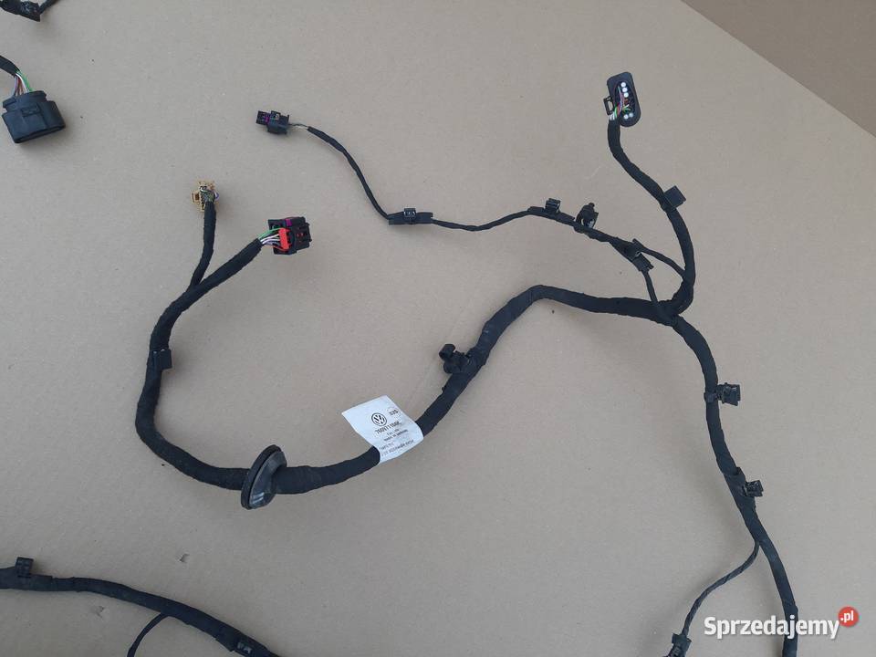 VW TOUAREG III 3 WIĄZKA PDC INSTALACJA Trzciel