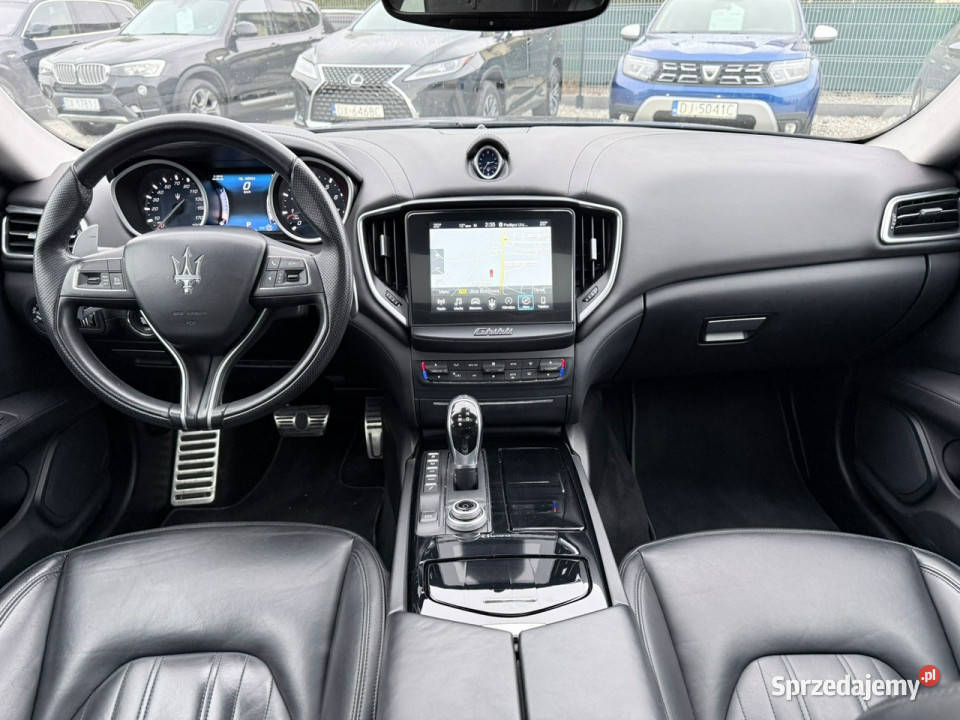 Maserati Ghibli 30 V6 410 SQ4 4x4 2017r kamera Ghibli Wrocław