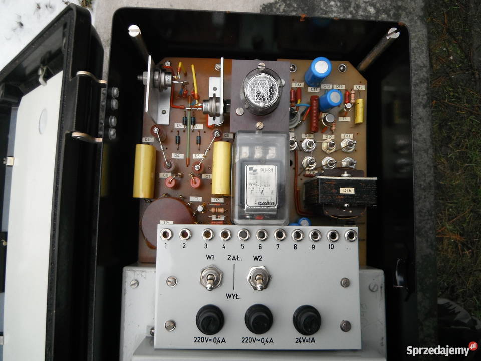 Zasilacz ZPFk Energopomiar Vintage ozdoba LOFT Barak