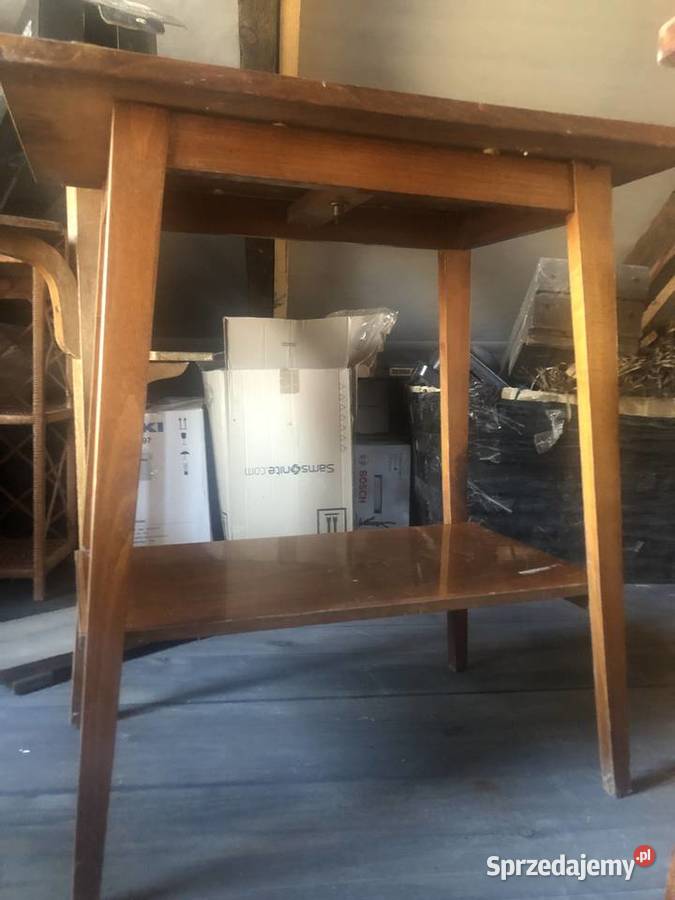 Stolik z ruchomym blatem PRL Ciepielów sprzedam