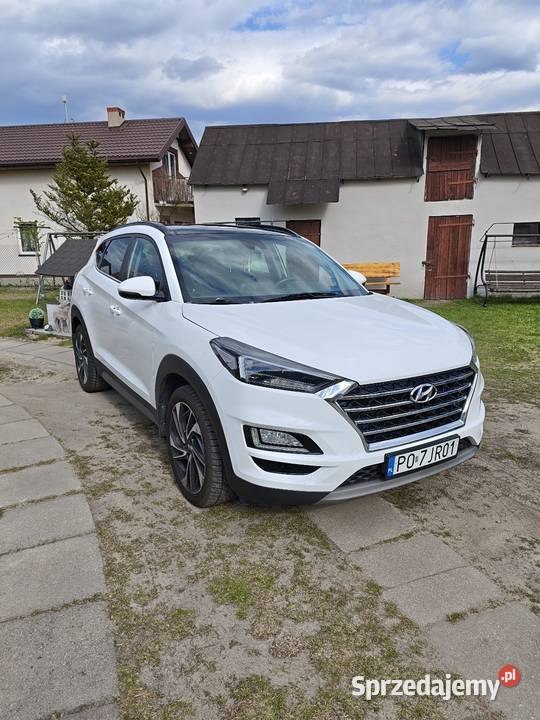 Hyundai Tucson 2019 r biały mazowieckie