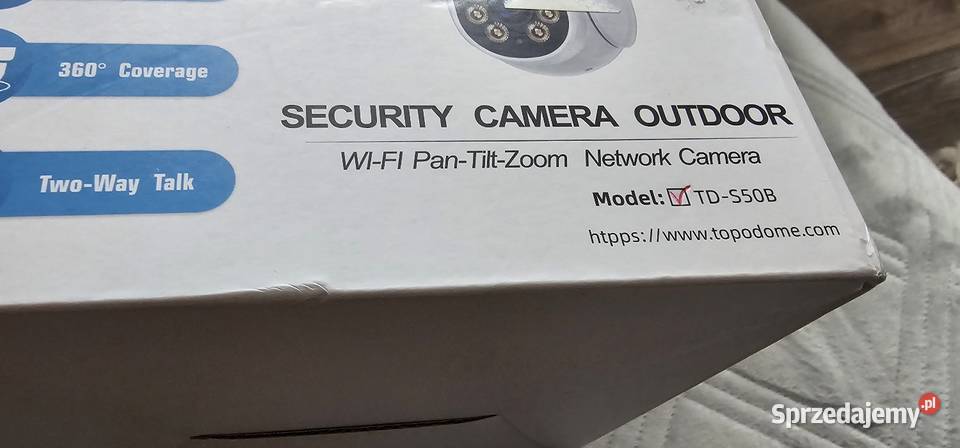 Zewnętrzna kamera nadzorująca WiFi obrót kamery Brzesko