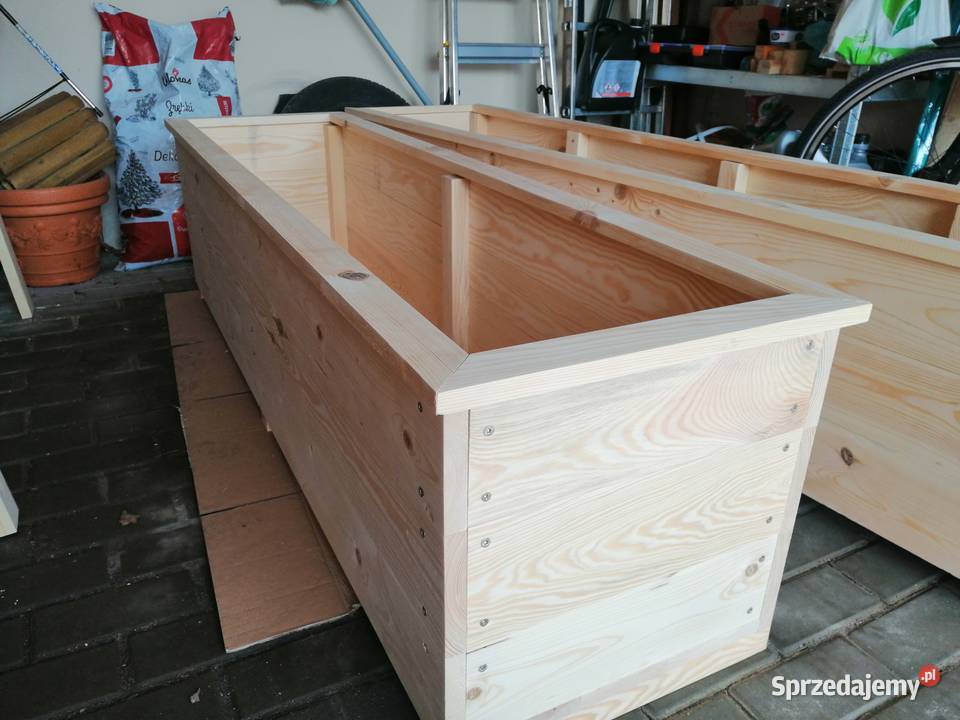 Donica drewniana doniczka pergola sprzedam