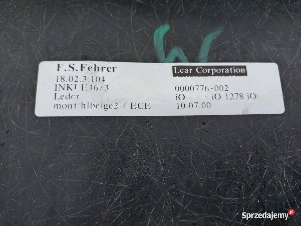 Kindersitze BMW 3 E46 RARYTAS