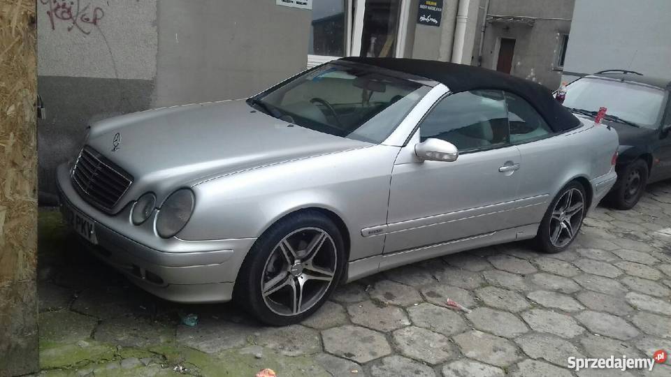 mercedes clk cabrio anglik Warszawa