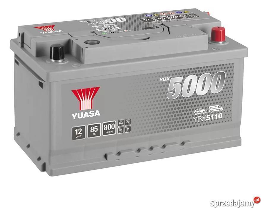 Akumulator Yuasa Silver 12V 85Ah 800A Szczecin