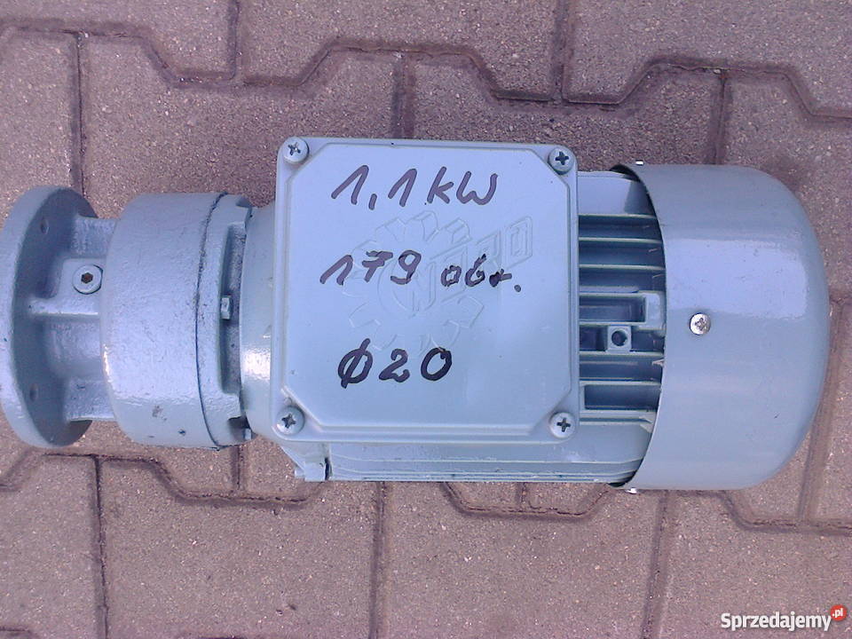 Motoreduktor 025 kW 195 obr 3faz Leszno sprzedam