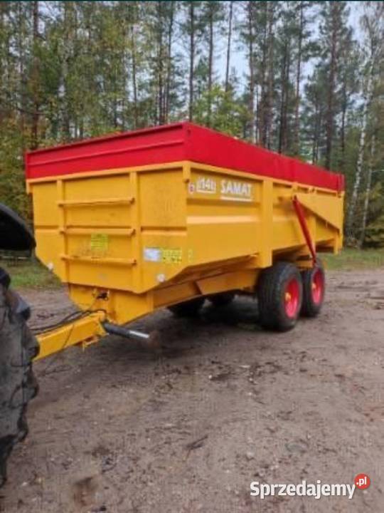 Przyczepa tandem skorupa 14t Czarna Dąbrówka sprzedam