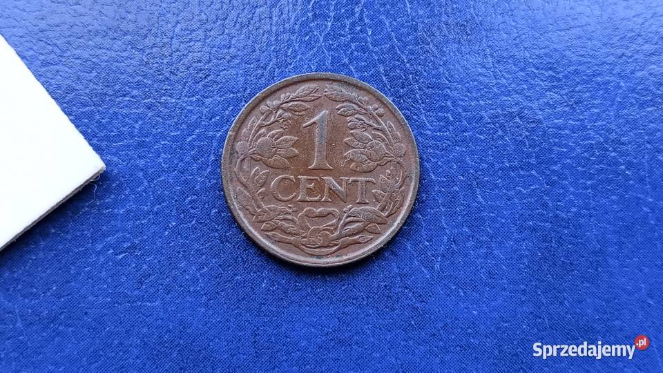 Stare monety 1 cent 1941 Holandia Numizmatyka podkarpackie