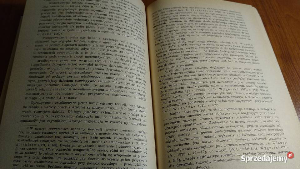 Niepowodzenia w uczeniu się matematyki u dzieci Rok wydania 1985 Podręczniki Kultura i Rozrywka Gdańsk