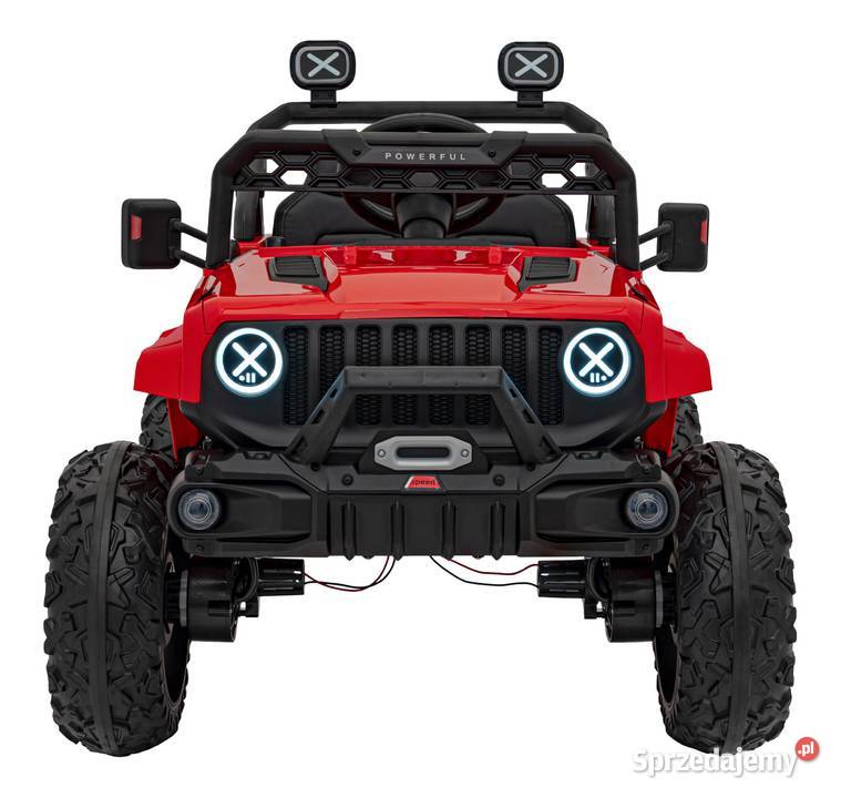 DUŻE auto terenowe 4x4 OFF ROAD Speed czerwone Kraków