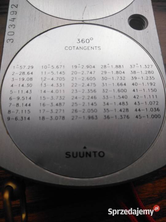 Klinometr kompas i pochyłościomierz SUUNTO Szczecin sprzedam