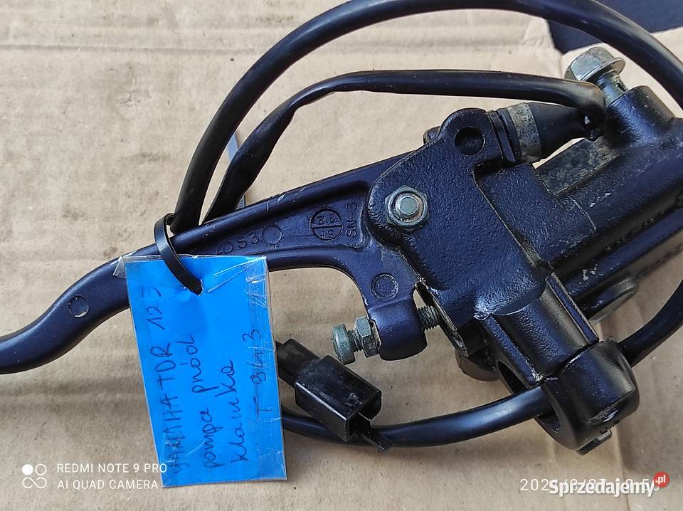 Yamaha Tdr 125 pompa hamulcowa przód klamka Warszawa sprzedam