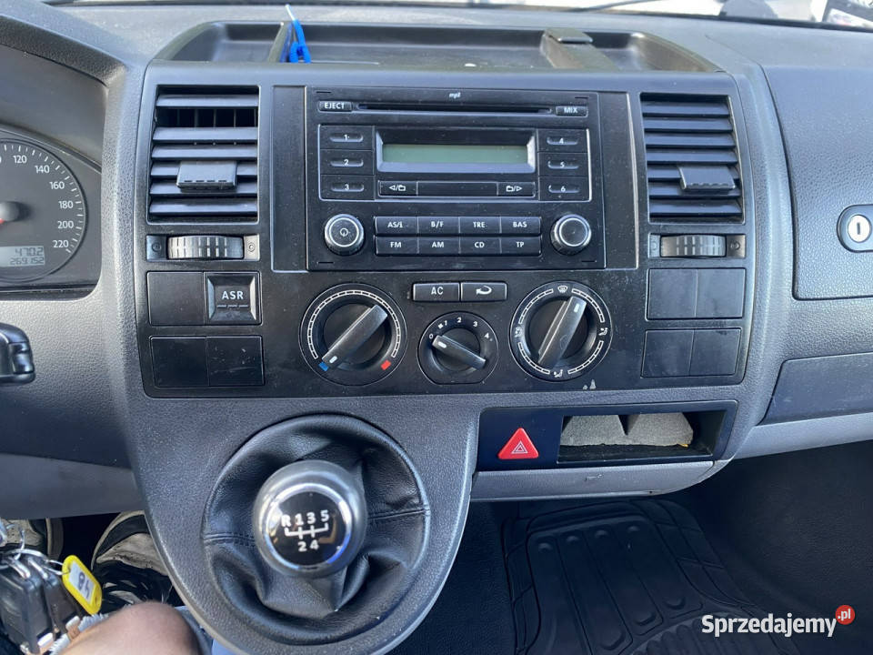 Volkswagen Transporter T 5 19tdi orurowany klima Samochody dostawcze Gdańsk
