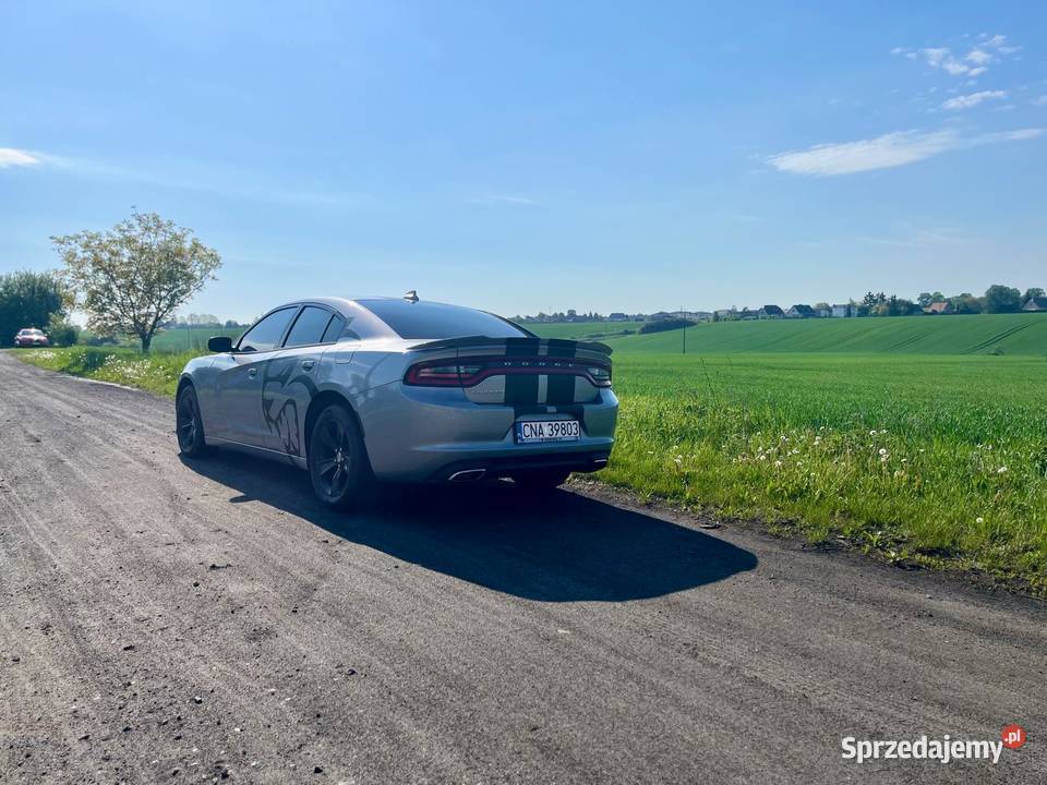 Dodge Charger 36 305 2016r zarejestrowany bluetooth Ślesin