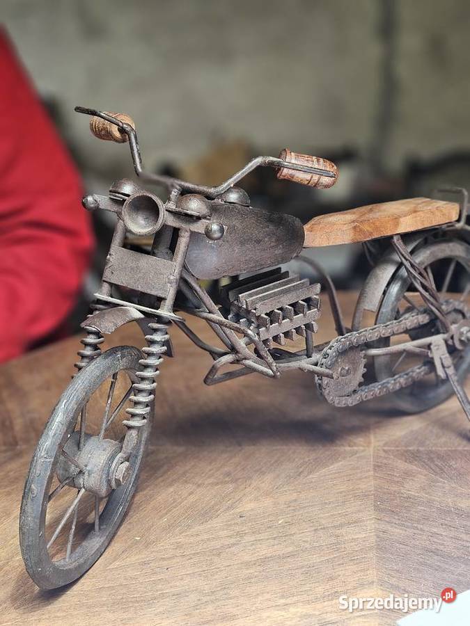 Model motocykl lata 20ste Poznań