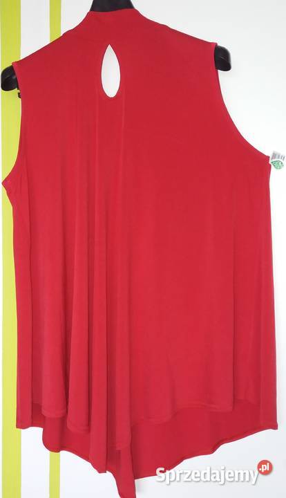 XL2XL5052 Ciemnoczerwona tunikobluzka o linii A Gliwice