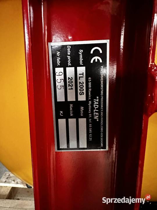 Sprzedam opryskiwacz tad len tl200s Krzątka sprzedam