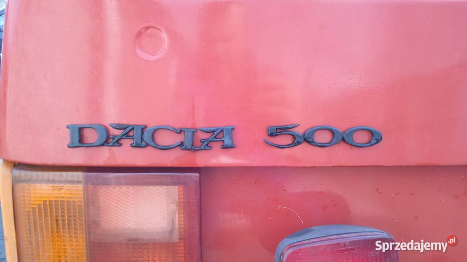 Dacia 500 Lastun Zarejestrowany w manualna Końskie sprzedam