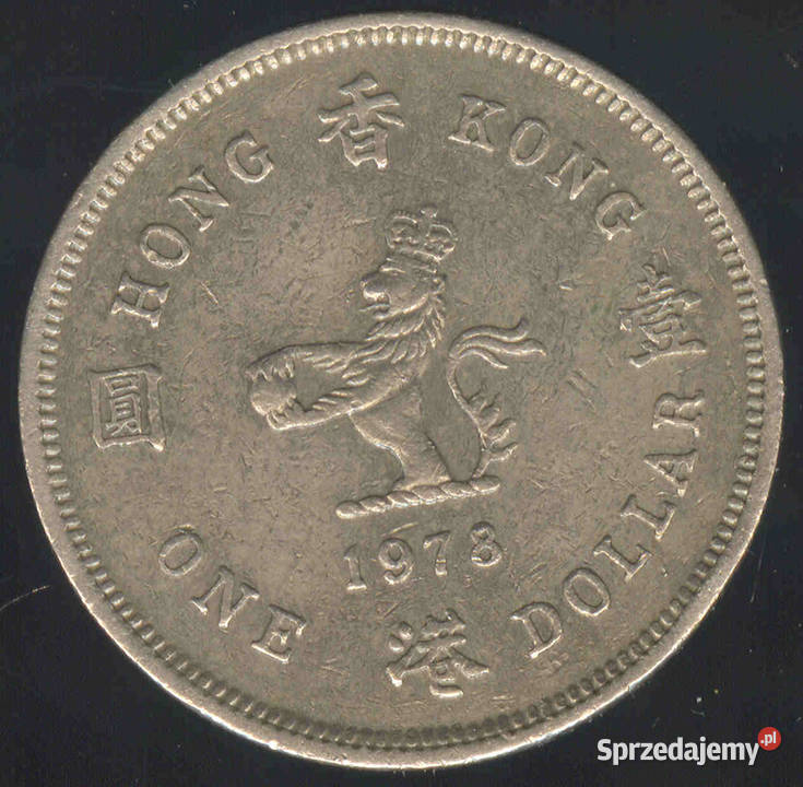 Hong Kong 1 Dolar 1978 Brwinów