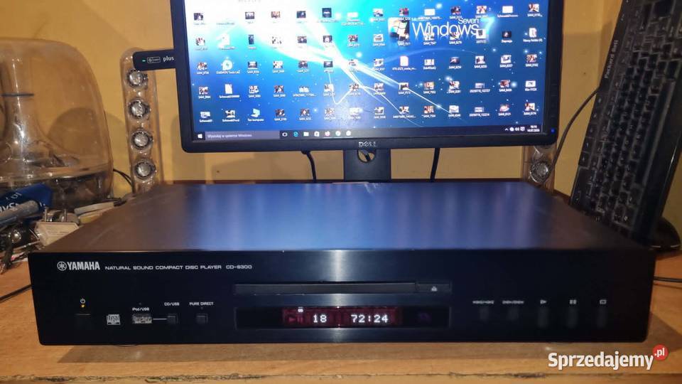 Odtwarzacz CD Yamaha CDS300 CD MP3 CDText USB Odtwarzacze CD i MD Warta