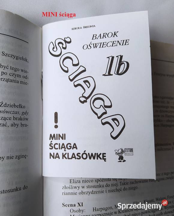 ŚCIĄGA barok oświecenie SZKOŁA ŚREDNIA Hajnówka