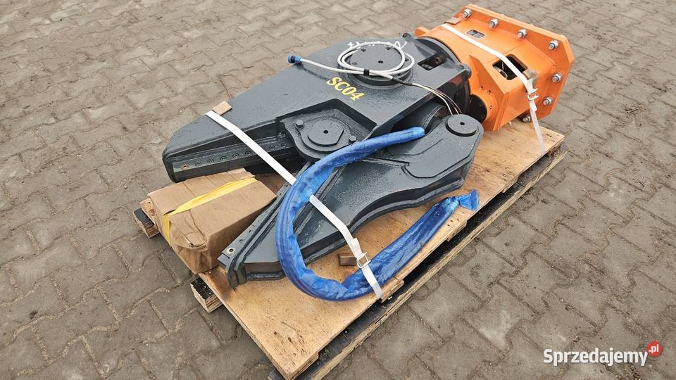 Nowe obrotowe nożyce wyburzeniowe do koparki 510 Sochaczew sprzedam