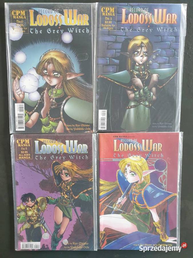 Record Of Lodoss War The Grey Witch 4 komiksy fantasy i s-f pomorskie