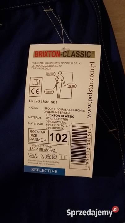 Spodnie robocze XL Nowe