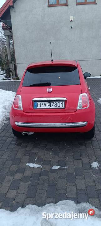 Fiat 500 13 multijet 2008 elektryczne szyby łódzkie Pabianice