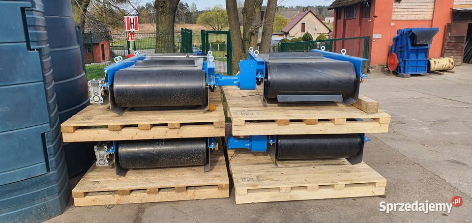 Separator magnetyczny nadtaśmowy recykling Trachy