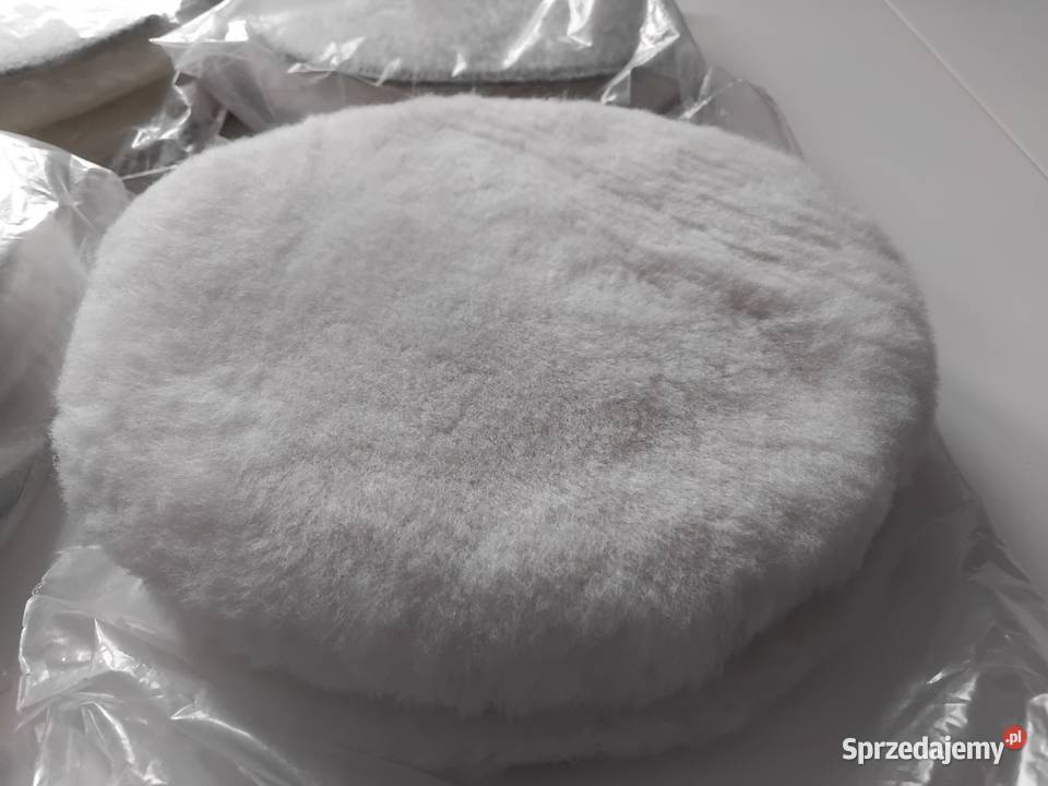 Pad Futro Polerskie Duże 200 mm Futro Wełna Nowe Ostroróg