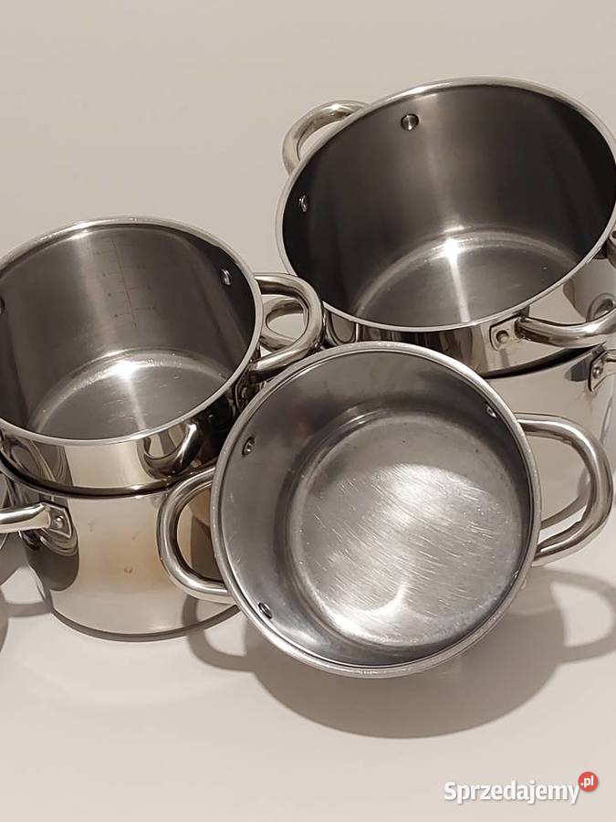 IKEA komplet garnków 2x5l i 3x25l z pokrywkami Garnki i szybkowary mazowieckie Warszawa
