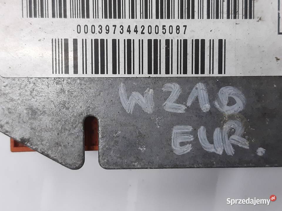 MERCEDES W210 Sensor moduł sterownik poduszek Ksawerów