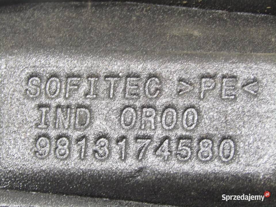 PIANKA WYGŁUSZENIE BŁOTNIKA PRAWE CITROEN C3 III