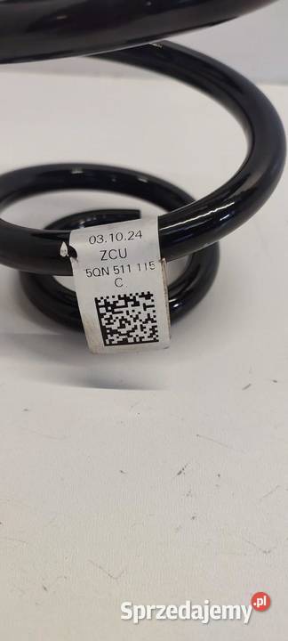 VW TIGUAN ALLSPACE SPRĘŻYNA TYŁ 5QN511115C