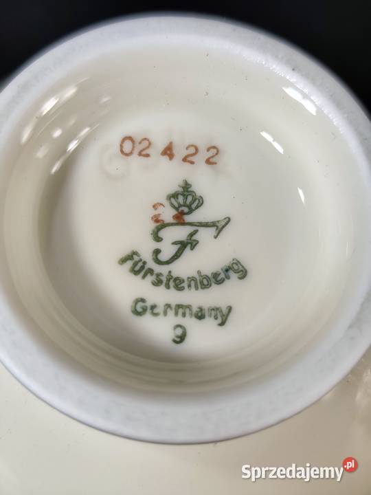 Mlecznik Porcelanowy Frstenberg Księżna Poddębice