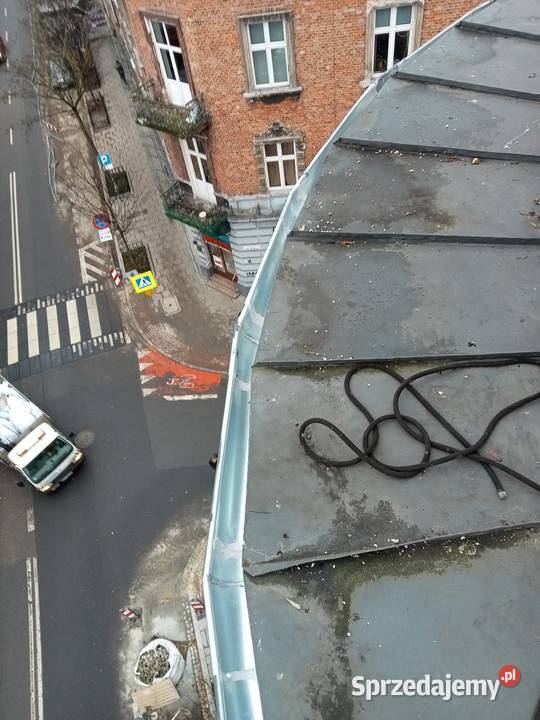 Rynny rury spustowe czyszczenie montaż Kraków usługi budowlane