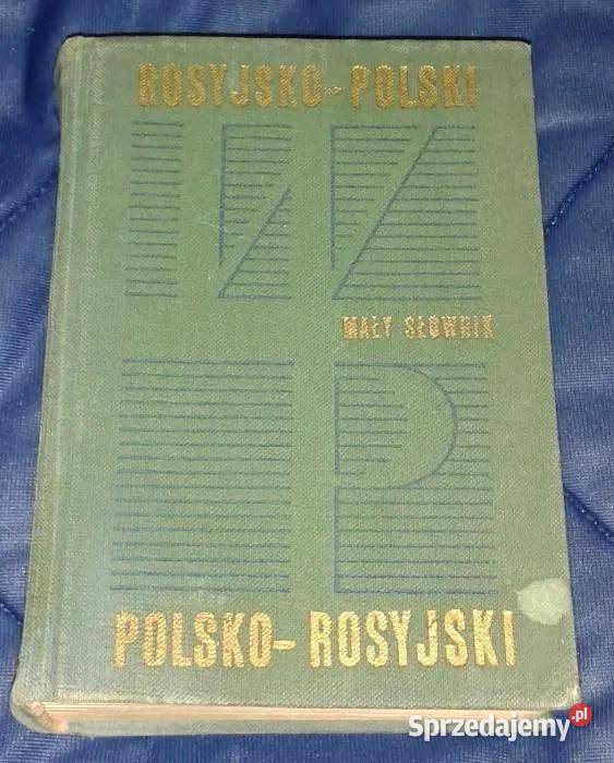 Mały słownik rosyjskopolski i polskorosyjski A Chełm sprzedam