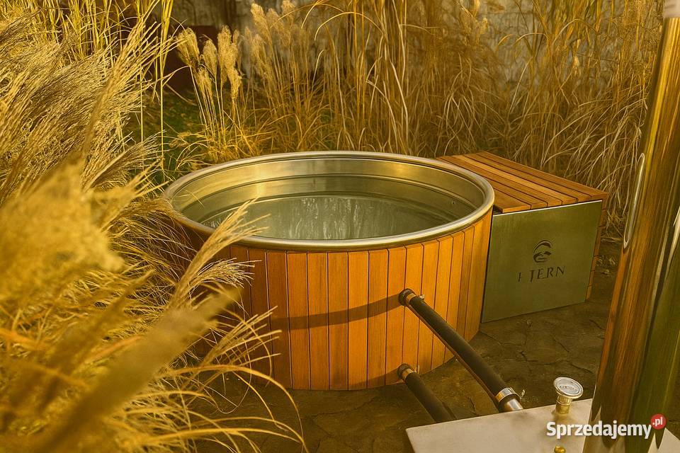 Balia ogrodowa ze stali nierdzewnej drewno Andrychów sprzedam