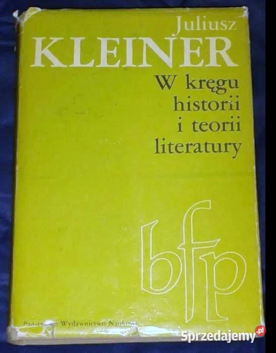 W kręgu historii i teorii literatury Juliusz Chełm