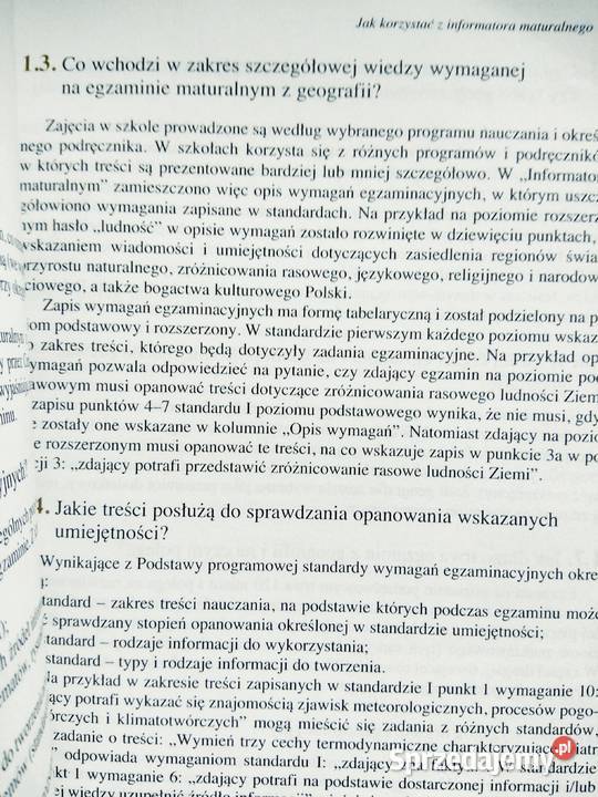 Geografia matura z Nową Erą outlet książki Warszawa sprzedam