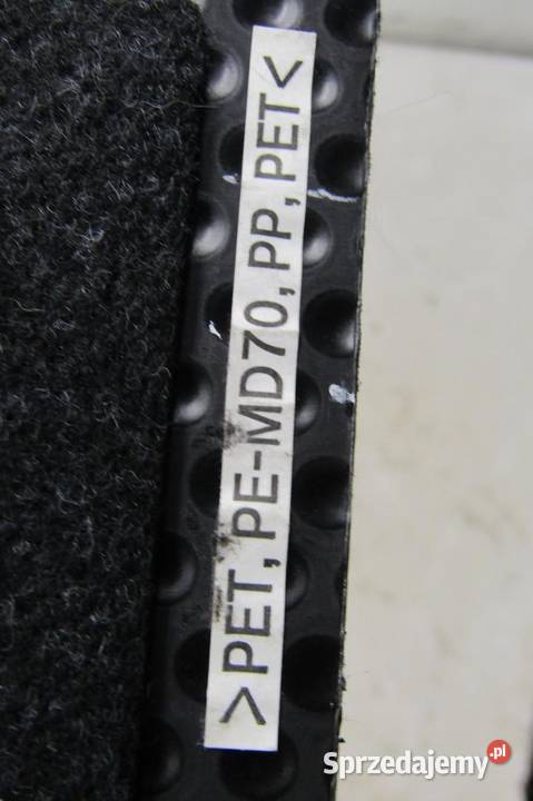 PODŁOGA WYKŁADZINA BAGAŻNIKA TYLNA TYŁ osobowe