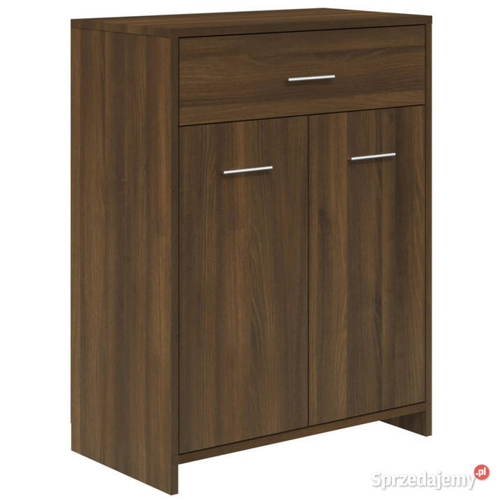 Szafka łazienkowa brązowy dąb 60x33x80 WM815665 Warszawa
