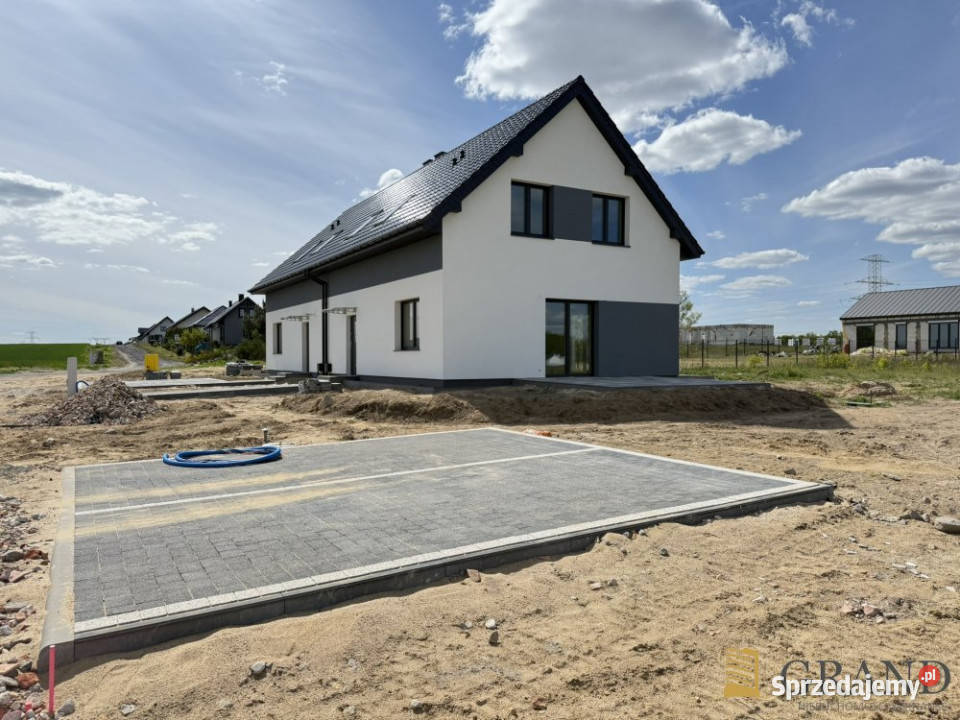 Dom bliźniak 140m2 Grzędzice Zaciszna 2 piętra