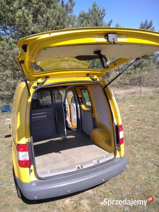 VW Caddy 20 SDi 2osobowy żółty Pozostałe