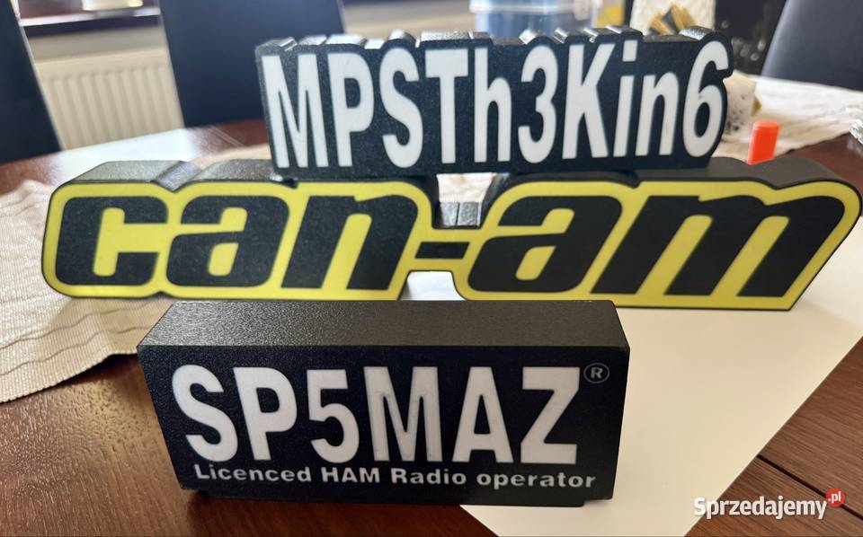 Personalizowane znaki Led druk 3d projektowanie Płock reklama