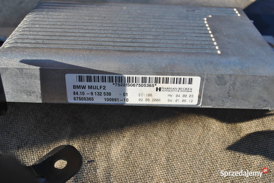 Moduł bluetooth MULF 2 BMW E90 E91 E92 E93 E60 Poręba