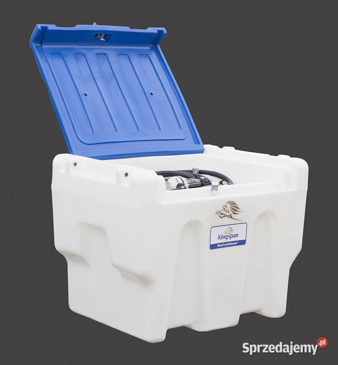 Mobilny zbiornik AdBlue 430 l Pompa 230V 35lmin Magazynowanie