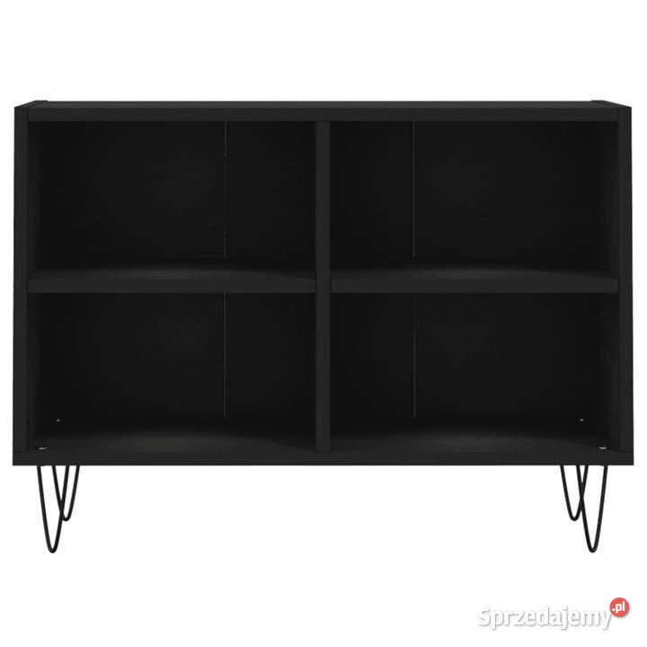 Szafka pod TV czarna 695x30x50 materiał Warszawa